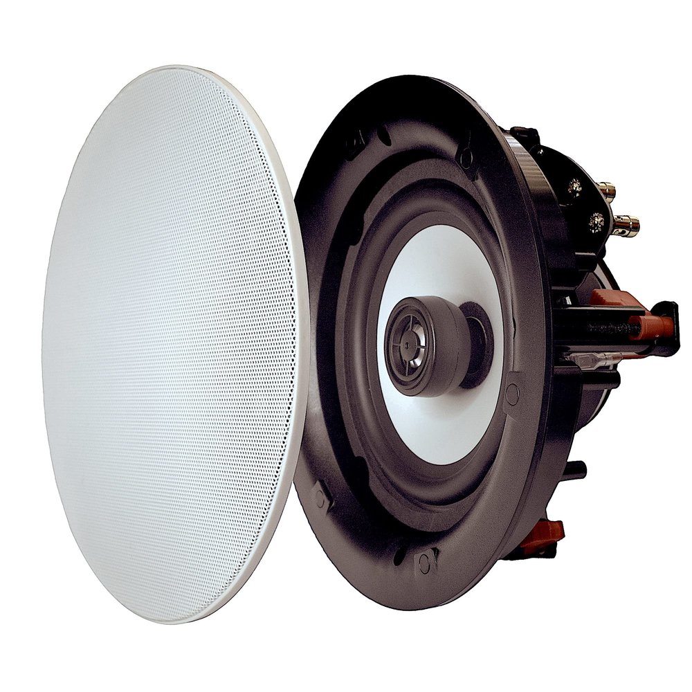 Soundavo SD-6S-ALU High Definition in-Ceiling Aluminum Cone 6.5" Speaker (Pair)
