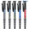 Leofoto MPQ-325C Monopod, Premium Carbon Fiber, Water-Resistant, 5 Leg Section, Convertible Mounting Stud, Wrist Strap (Camo) view 2