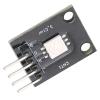 3 Colour RGB Module, RGB SMD LED Board Module 3 Colour Light PWM Modulator DIY Electronic Kit PCB Board RGB Module SMD LED Module PWM RGB, Interfaces view 2