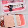 Case Compatible with HP Sprocket Select Portable/ 2nd Edition Instant Photo Printer, Travel Carrying Organizer Holder Fits for Zink Photo Paper, USB Cable and More Accessories (Box Only)- Pink view 4