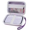 Case Compatible with HP Sprocket Portable 2x3/ Select 2.3x3.4/ 2nd Edition Printer, Travel Carrying Organizer Holder Fits for Zink Photo Paper, USB Cable and More Accessories (Box Only) - Purple view 1