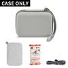 Case Compatible with HP Sprocket Portable 2x3/ Select 2.3x3.4/ 2nd Edition Printer, Travel Carrying Organizer Holder Fits for Zink Photo Paper, USB Cable and More Accessories (Box Only) - Grey view 3