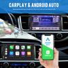 7inch Car Stereo Media Receiver CarPlay Android MP5 Player Bluetooth Hands Free Calling Touch Screen Support Rear View Camera ISO Android Mirror Link AM/FM Radio USB 2Din view 2
