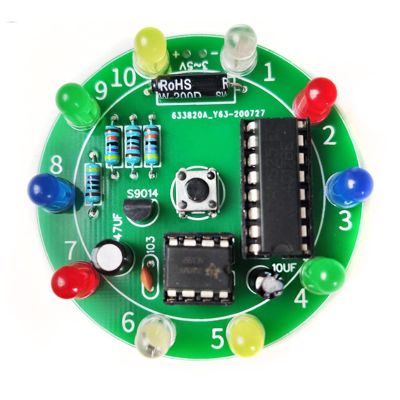 HPYNPES DIY Practical Soldering Practice Kit Practice Learning Electronics Training Board