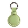 KEEPXYZ Genuine Leather Keychain Holder Compatible with iTag, Secure for iTag Keychain Holder Case Cover Key Chain Ring Accessories - Green V1.0 view 1