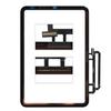 for iPad mini 6 Screen Replacement 2021, 8.3inch for iPad mini 6TH Generation Screen Rerplacement Kit A2567 Sensor Touch Parts A2568 Digitizer A2569 Outer Glass Panel Full Repair +Tepmered Glass view 3