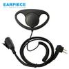 2 Pin D Shape Curve Earpiece Headset Mic for Motorola GP88 GP300 GP308 GP2000 CP140 CP200 CP300 CLS1450 EP450 Walkie Talkie view 2