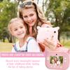 Kids Camera Instant Print Camera with 12 Rolls Refill Print Paper, Christmas Birthday Gifts for Girls Toy Pink Camera Digital Video Selfie Print That Photos Camera with 32GB TF Card view 4