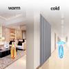 ZGNMK Thicken Thermal Insulated Door Curtains, Privacy Blackout Screen Cover, Heavy Duty Partition Drape Panel, Cold Protection noren, Reduce Noise Temporary Door Divider Drapes view 2