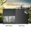WLWLEO Anti Glare TV Screen Protector Frosted Film 32-75 inch Display Blue Light Blocking Screen Filter Anti-UV Eye Protection Film for Samsung/Sony/Hisense/Sharp etc,70" W1561H900mm view 4