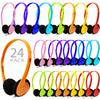 CN-Outlet Kids Headphones Bulk 24 Pack Multi Color for School Classroom Students Children Toddler Boys Girls Teen and Adult (24 Pack) view 1
