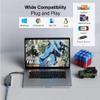 DTECH 3 Port USB to Ethernet Adapter USB 3.0 Hub 10/100/1000 mbps Gigabit Wired Network Cable Converter for Laptop Notebook Desktop Computer Keyboard Router Modem Internet view 4