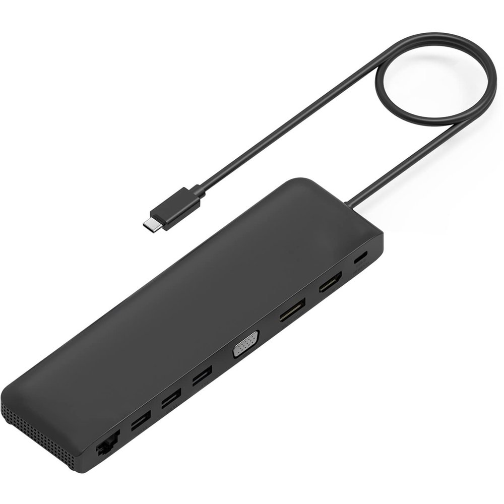 4XEM USB-C Triple Display 4K Docking Station with Power Delivery (1 VGA/HDMI/DP