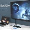 4XEM USB-C Triple Display 4K Docking Station with Power Delivery (1 VGA/HDMI/DP view 3