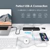 4XEM USB-C Triple Display 4K Docking Station with Power Delivery (1 VGA/HDMI/DP view 4