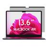 ANBAC Magnetic Privacy Screen for MacBook Air 13 & 13.6 Inch (2022-2025, M2, M3, M4), Removable Laptop Privacy Filter, Blue Light Blocking Shield and Protector view 1