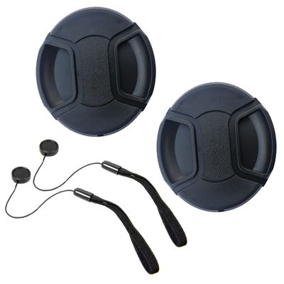 77mm Lens Cap Cover Compatible with Sony FE 24-105mm F4 G OSS(SEL24105G/2),FE 70-200mm F2.8(Not for F4) GM OSS II,FE 70-200mm f/2.8 GM OSS,HUIPUXIANG [2 Pack]
