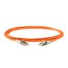 SpeedyFiberTX - 2-Pack 95 Meter Multimode OM1 Duplex LC to LC Fiber Patch Cable, Corning OM1 62.5/125 Optical Fiber, Orange Riser OFNR Cable Jacket view 2