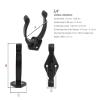 Island Anchor - Pole Storage Clip Clamp - 3/4" view 2
