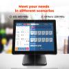 MUNBYN 17-inch POS-Touch-Screen-Monitor, POS-System-for-Small-Business, Multi-Touch Monitor, 400 nits True Flat Seamless Capacitive LED, VGA/HDMI Input for Office, POS, Restaurant, No Driver Required view 3