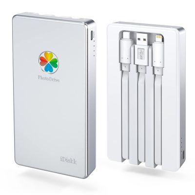 iDiskk 4TB App-le Certified External Hard Drive for iPhone iPad (iPhone /17/16/15/14/13/12/11/X) Android Mobile,MacBook and Windows PC, Photo Storage Photo Stick Drive to Backup Photos/Videos,Files