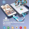 iDiskk 4TB App-le Certified External Hard Drive for iPhone iPad (iPhone /17/16/15/14/13/12/11/X) Android Mobile,MacBook and Windows PC, Photo Storage Photo Stick Drive to Backup Photos/Videos,Files view 2
