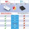 iDiskk 4TB App-le Certified External Hard Drive for iPhone iPad (iPhone /17/16/15/14/13/12/11/X) Android Mobile,MacBook and Windows PC, Photo Storage Photo Stick Drive to Backup Photos/Videos,Files view 3