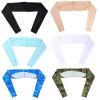 4 Pieces UV Sun Protective Cooling Shawl Arm Sleeve with Thumb Hole for Women Men Cycling Driving Sports Golf Sleeves Arm Cover Shrug view 4