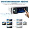 5.1 Inch 1Din 5188 Car MP5 Player IPS Press Screen Voice Control Radio RDS AM FM 4USB Bidirectional Interconnection+Collar microphone view 3