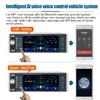 5.1 Inch 1Din 5188 Car MP5 Player IPS Press Screen Voice Control Radio RDS AM FM 4USB Bidirectional Interconnection+Collar microphone view 4