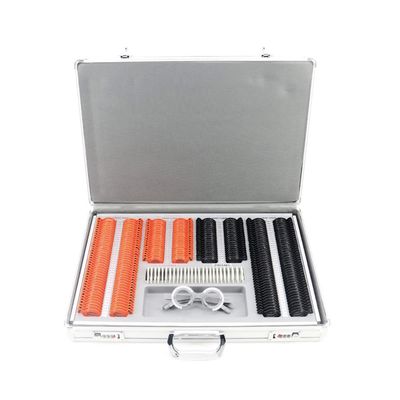 AIST-HUAHUI Optical Optometry Rim Case Kit Set: 266 Pcs Optical Lens, Plastic Ring, Aluminum Case Box, Trial Frame