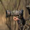 ROLANPRO Waterproof Lens Cover for Canon RF 100-500mm F/4.5-7.1 L is USM Camouflage Rain Cover-#10 Tree Waterproof view 4