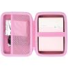 co2CREA Hard Travel Case Replacement for Canon SELPHY QX20 / QX10 Portable Square Photo Printer (Pink Case) view 1