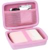 co2CREA Hard Travel Case Replacement for Canon SELPHY QX20 / QX10 Portable Square Photo Printer (Pink Case) view 2
