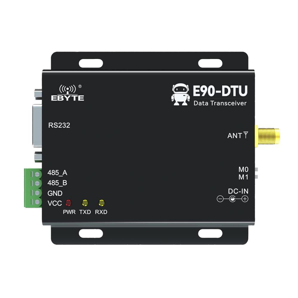 433MHz Lora Gateway Wireless Digital Radio 33 dbm Long Distance 12KM E90-DTU(433L33) RS232 RS485 Storage Gateway Modbus TCP RTU