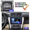 Android 11 Car Stereo Sat Nav with Double Din 9 Inch Head Unit for Camry 8 50 55 2011-2017 Support Steering Wheel Control/WiFi/Bluetooh/FM/DAB+ view 2