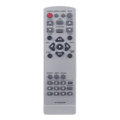 ALLIMITY 6710CMAQ05B Replacement Remote Control Compatible with LG Micro CD Bookshelf Audio Home Cinema System LFSU850 LFU850D LFU850 LFU850A
