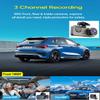 3CHs Cameras Dash Cam for Cars Front HD 1080P Interior and Rear Recording Night Vision IR Cabin Light with 2 inch IPS Screen Car DVR Video Recorder view 4