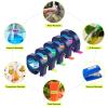 5 Pack Compatible with Dymo Letratag Refills Replacement for Dymo Label Maker Refills 12mm x 4m(1/2" x 13') Colored Plastic Label Tape for Letra Tag LT 100H 100T QX50 Handheld Label Maker Tape Refill view 4