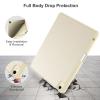 Akkerds Compatible with iPad Air 11 Inch Case 7th/6th Generation (M3/M2) 2025/2024, for iPad Air 5th/4th Generation Case 10.9 Inch 2022/2020 with Pencil Holder[Auto Sleep/Wake], Starlight view 4