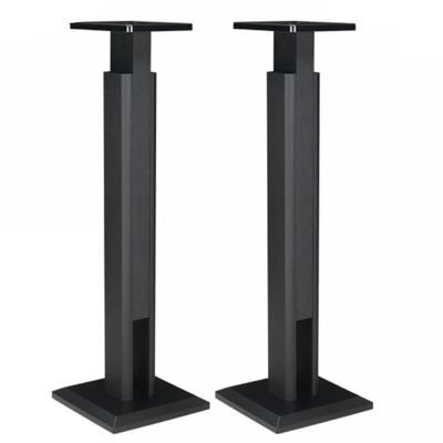 Speaker Stands, Heavy Duty Speaker Stands, Adjustable Height 85-120cm/33.4-47.2", Satellite Speaker Holder, for Surround Sound System, Home Cinema