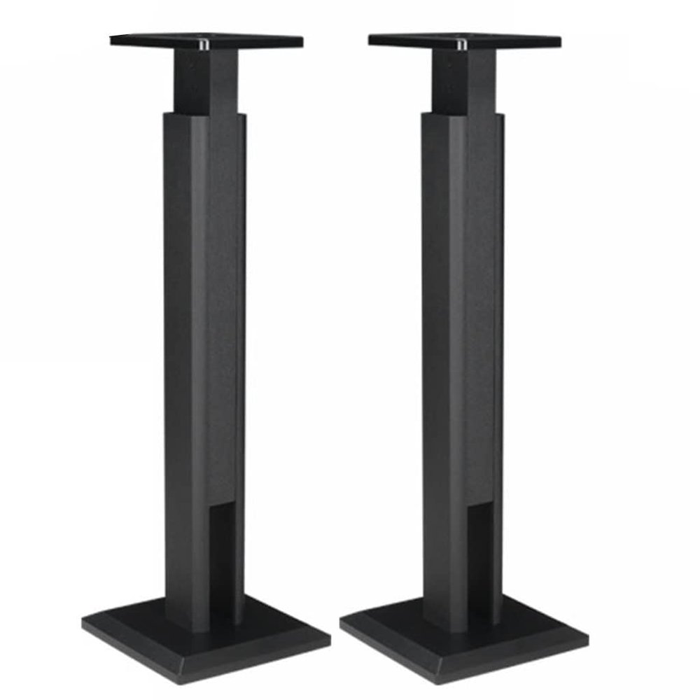 Speaker Stands, Heavy Duty Speaker Stands, Adjustable Height 85-120cm/33.4-47.2", Satellite Speaker Holder, for Surround Sound System, Home Cinema