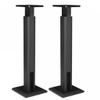 Speaker Stands, Heavy Duty Speaker Stands, Adjustable Height 85-120cm/33.4-47.2", Satellite Speaker Holder, for Surround Sound System, Home Cinema view 1