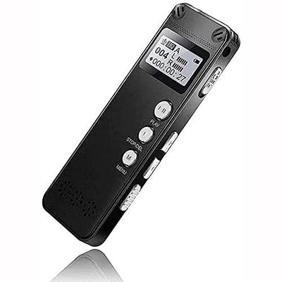 Feiyx Recording pen Professional Dictaphone,Mini Voice Activated Digital Voice Recorder Pen,Dual Mic Denoise HiFi MP3 Player,One-click Recording and Saving,This Is The Best Gift for Friends and Collea