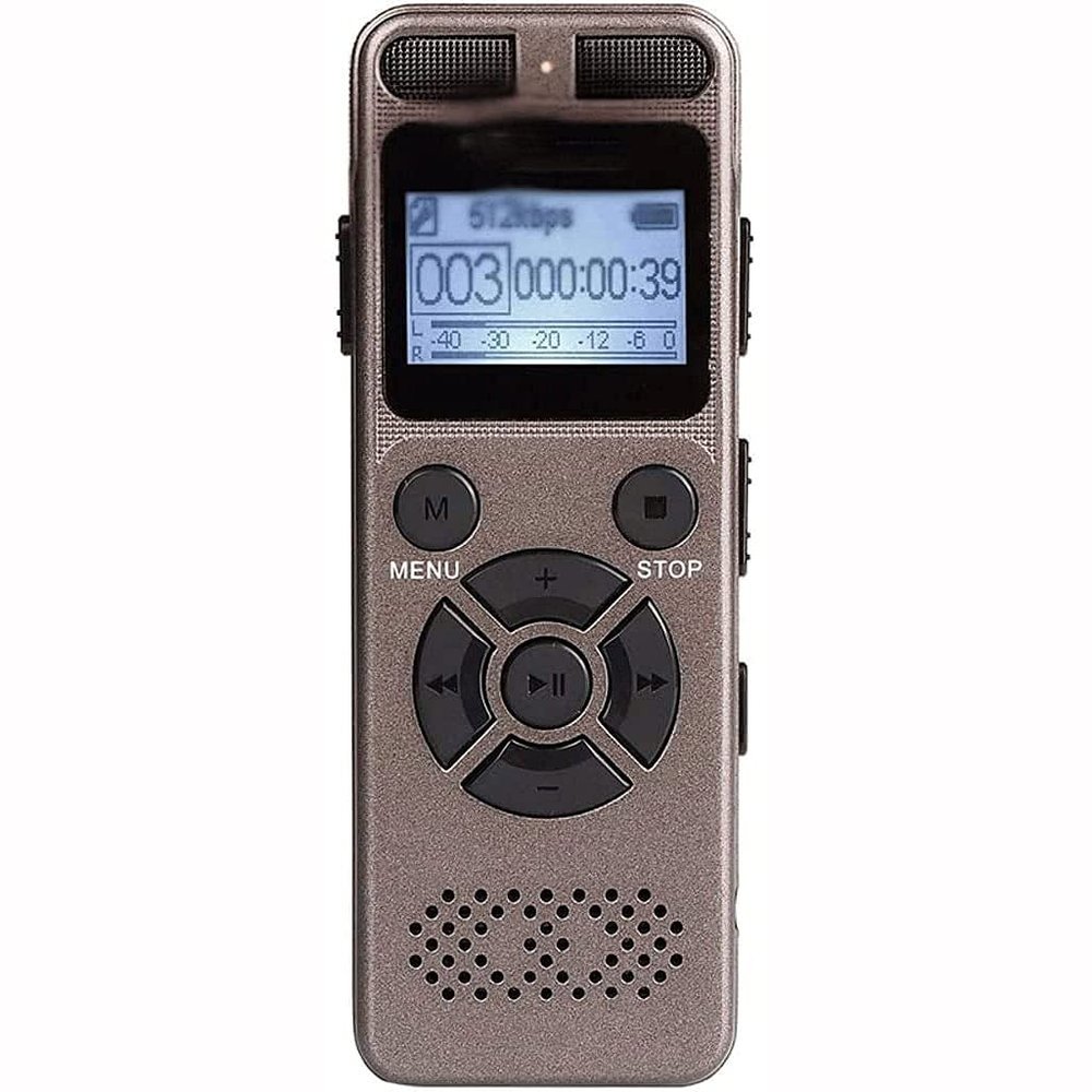 Feiyx Recording Pen Portable Digital Voice Recorder, High-Definition Noise Reduction Remote Control Large Capacity Long-Term StandbyRecording Equipment,Support Multi-Language,for Class Training,HD Ste