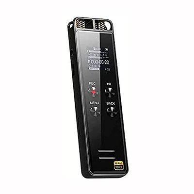 Feiyx Recording Pen Digital Voice Recorder, Voice Activated Recorder,1536kbps Stereo HD-Audio Recording Device, Password Protection,Timed Recording,with Dual Microphones,for Lectures,Meetings,Intervie