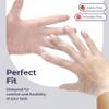 Fit Meal Prep 2000 Pack Disposable Latex Free Extra Large Vinyl Food Prep Gloves - Powder Free, Ideal for Kitchen, Bathroom, Household, Gardening view 2