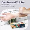 Fit Meal Prep 2000 Pack Disposable Latex Free Extra Large Vinyl Food Prep Gloves - Powder Free, Ideal for Kitchen, Bathroom, Household, Gardening view 3