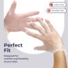 Fit Meal Prep 2000 Pack Disposable Latex Free Small Vinyl Food Prep Gloves - Powder Free, Ideal for Kitchen, Bathroom, Household, Gardening view 2