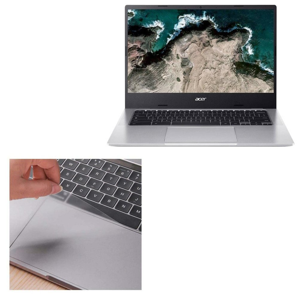 BoxWave Touchpad Protector Compatible with Acer Chromebook 514 (CB514-2H) - ClearTouch for Touchpad (2-Pack), Pad Protector Shield Cover Film Skin